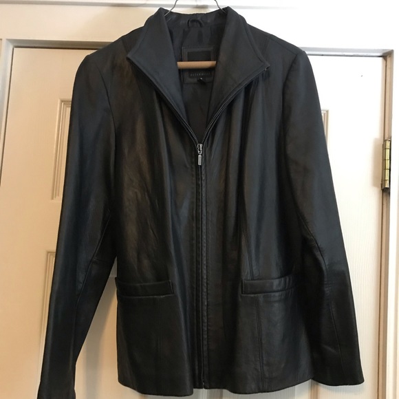 JLC New York Jackets & Blazers - Leather 100% ladies coat